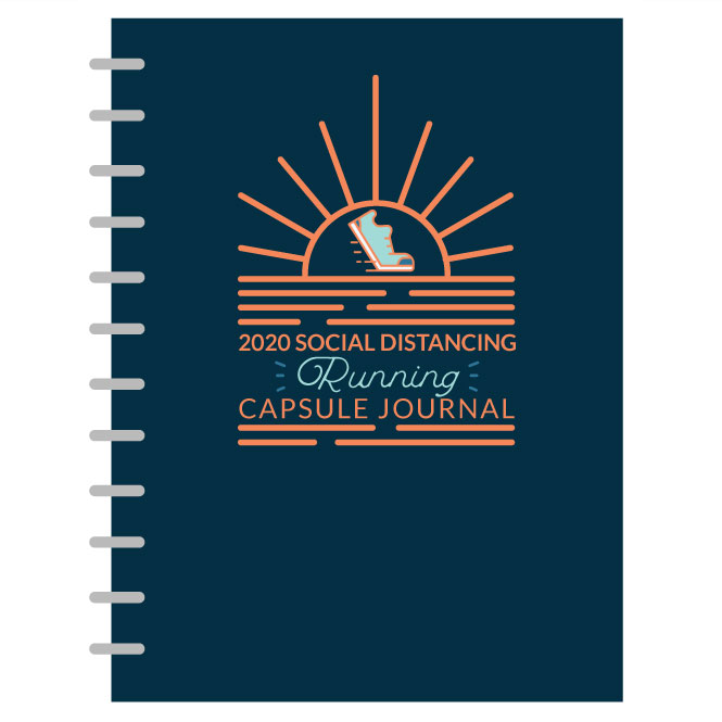 Social Distancing COVID-19 Running Capsule Journal